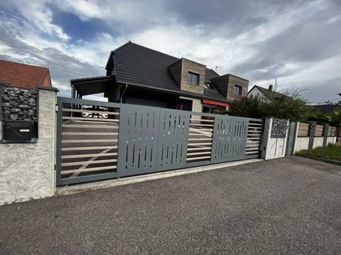 Portails / clotures / grillages rigides Mulhouse 12