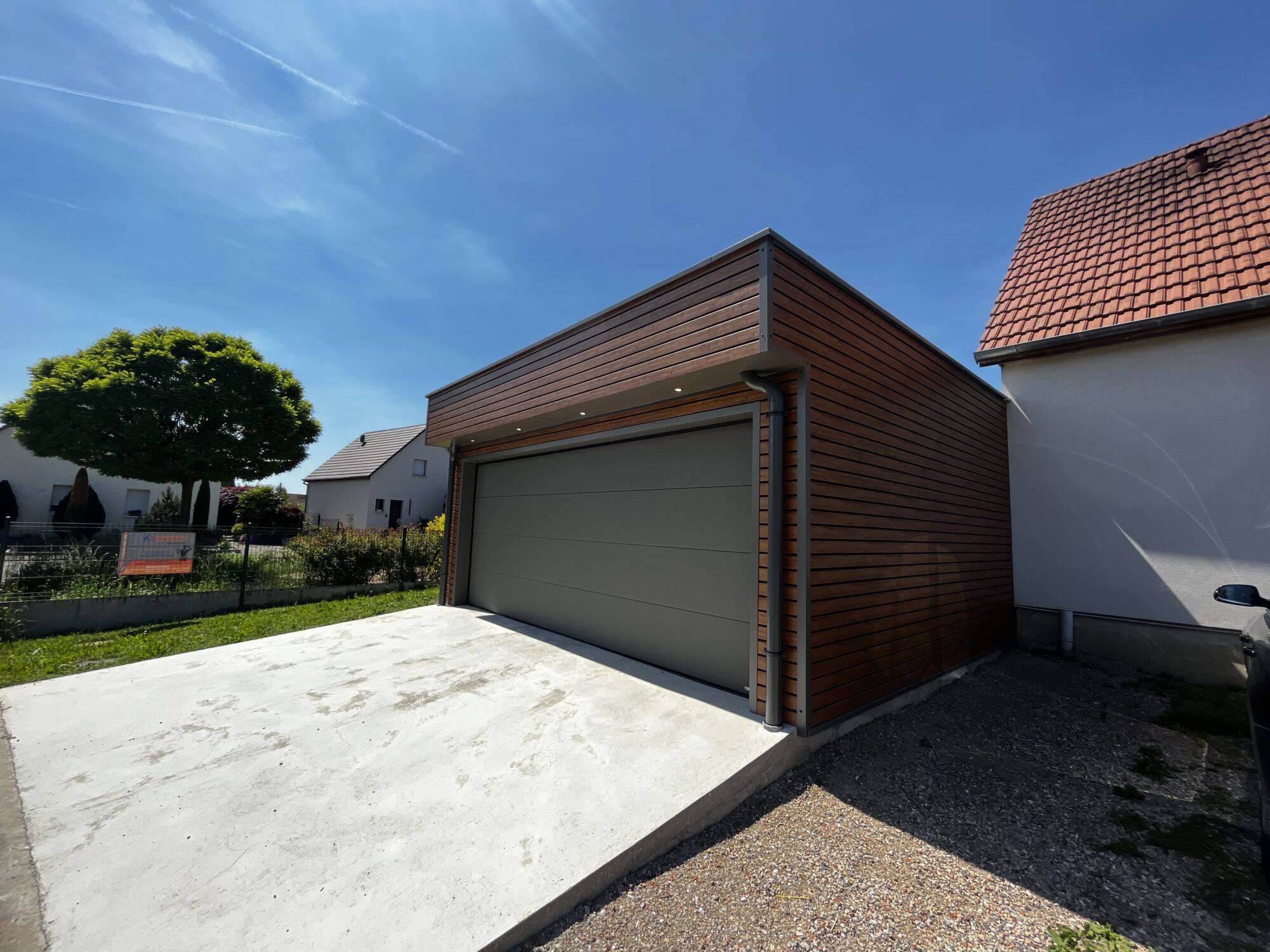IMG_3858 | Baumann conception Garage en ossature bois à Niederhergheim Cernay 3