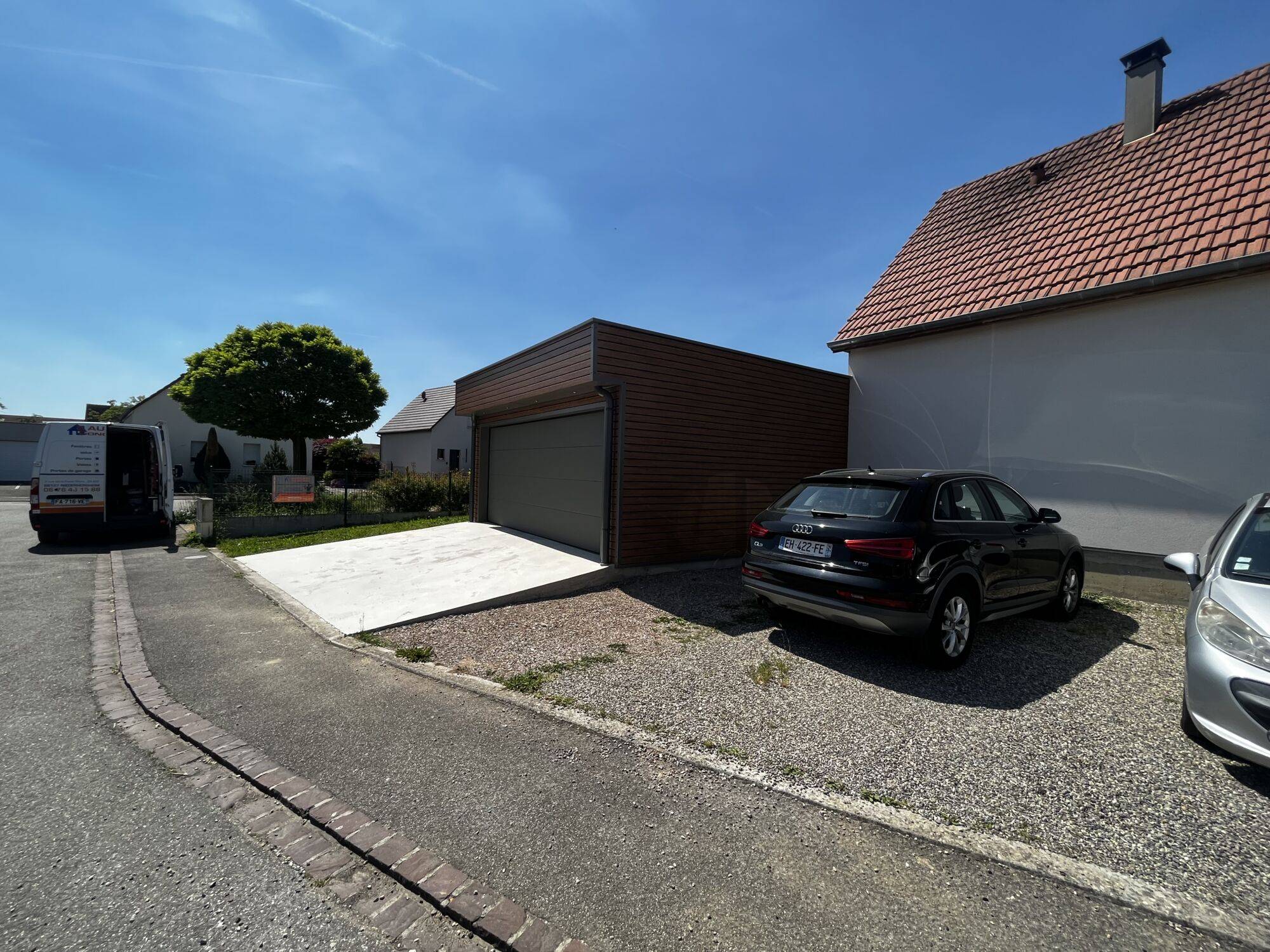 IMG_3860 | Baumann conception Garage en ossature bois à Niederhergheim Wittenheim 5