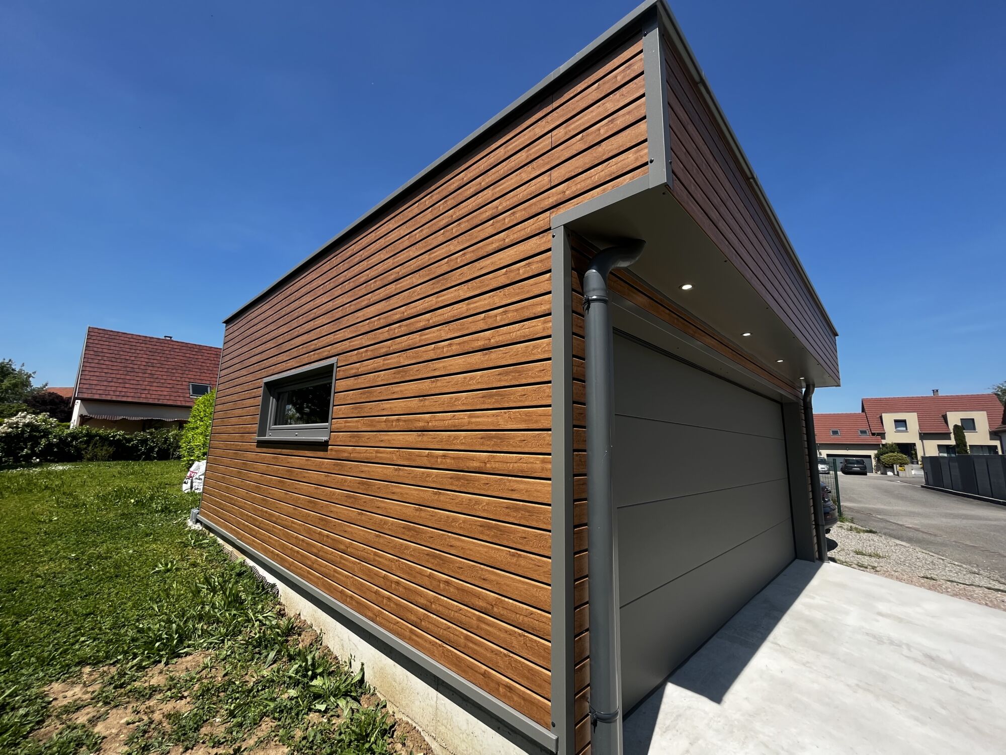 Garage en ossature bois à Niederhergheim Sélestat 4